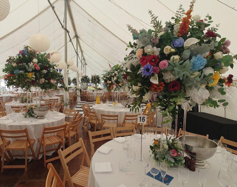 Centrepiece hire for events and weddings