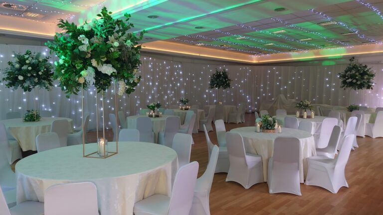 Star cloth twinkling drapes for weddings