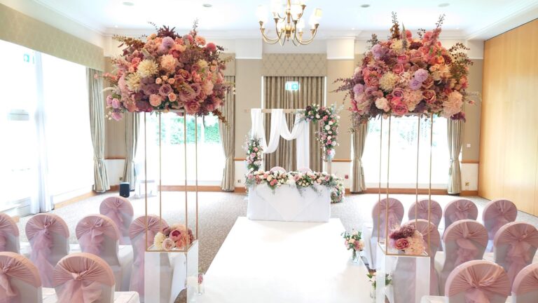 Cheshire venue dressers at Craxton Wood Hotel