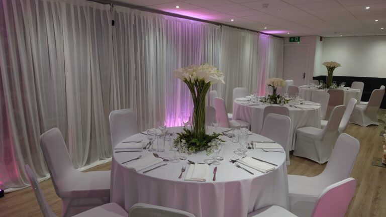 Drapes for weddings and events